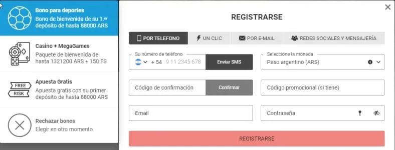 Megapari registration App